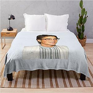 Rob Lowe Glasses Throw Blanket