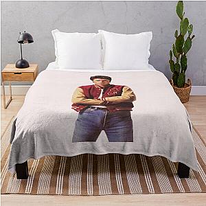 Rob Lowe Letterman Throw Blanket