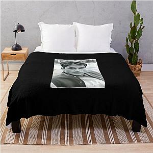 Young Rob Lowe Sticker Throw Blanket