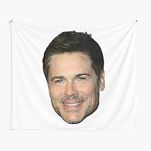 Rob Lowe head Tapestry