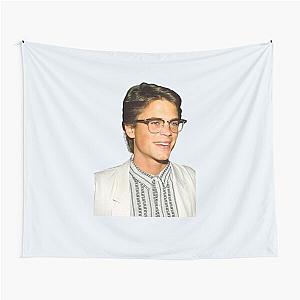 Rob Lowe Glasses Tapestry