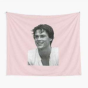 Rob Lowe Wet Hair Tapestry