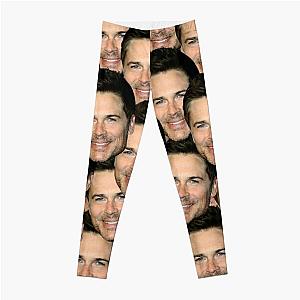 Rob Lowe head design Leggings