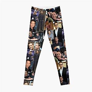 Rob Lowe Actor Aesthetic Collage Leggings