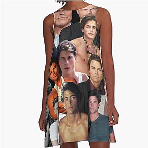 rob lowe photo collage A-Line Dress