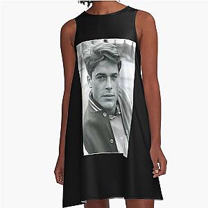 Young Rob Lowe Sticker A-Line Dress