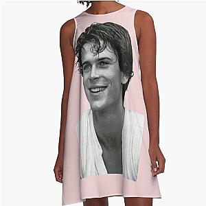 Rob Lowe Wet Hair A-Line Dress