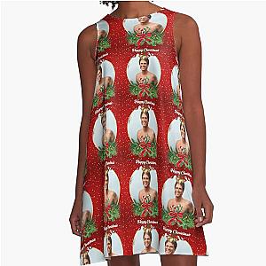 Rob Lowe, happy christmas A-Line Dress