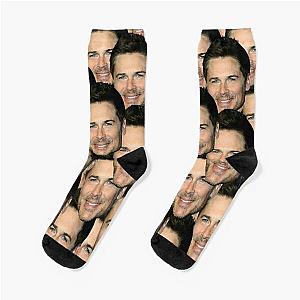 Rob Lowe head design Socks