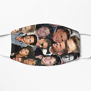 rob lowe photo collage Flat Mask