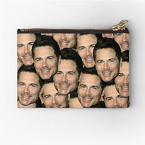 Rob Lowe head design Zipper Pouch