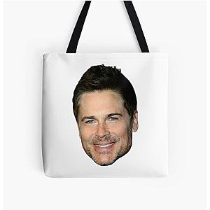 Rob Lowe head All Over Print Tote Bag