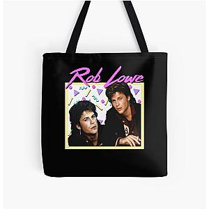 80s Rob Lowe All Over Print Tote Bag