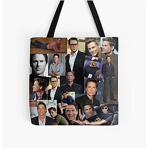 Rob Lowe Actor Aesthetic Collage All Over Print Tote Bag