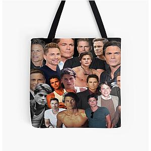 rob lowe photo collage All Over Print Tote Bag