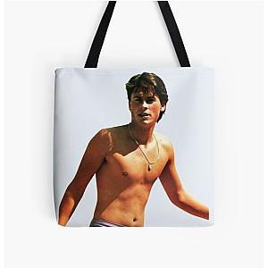 Rob Lowe Beach All Over Print Tote Bag