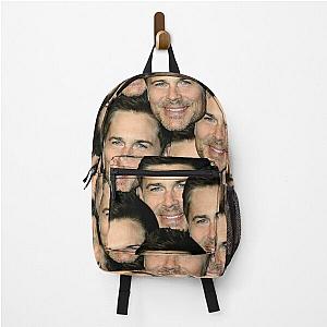 Rob Lowe head design Backpack