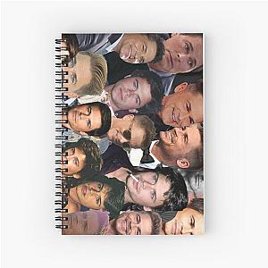 rob lowe photo collage Spiral Notebook