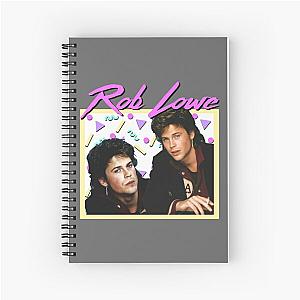 80s Rob Lowe Spiral Notebook