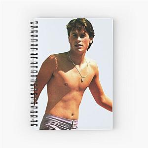 Rob Lowe Beach Spiral Notebook