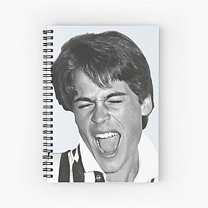 Rob Lowe Cute Spiral Notebook