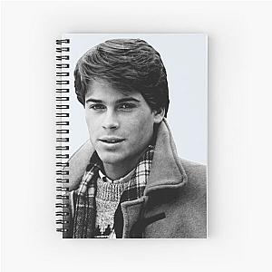 Rob Lowe Preppy Spiral Notebook