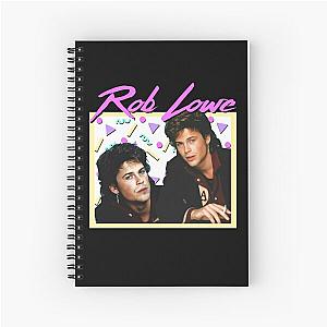 80s Rob Lowe  Spiral Notebook