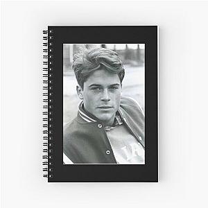 Young Rob Lowe Sticker Spiral Notebook