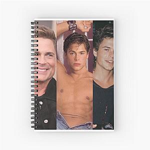 Rob Lowe Collage Spiral Notebook