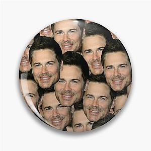 Rob Lowe head design Pin