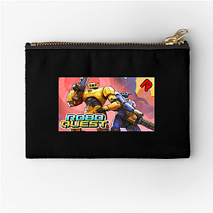 Roboquest Gave Me Aim Skills Roboquest Zipper Pouches