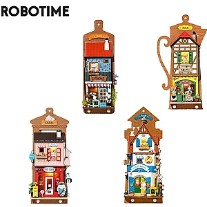 Robotime Rolife Wall Hanging Decoration Love Post Office Stylish Home Decor