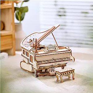 Robotime Rokr Magic Piano Mechanical Self-playing Music Box