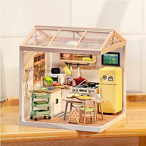 Robotime Rolife Super Store Series 3D Puzzle DIY Miniature Dollhouse Kit