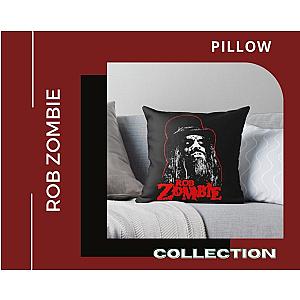 Rob Zombie Throw Pillow