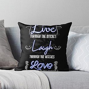 Rob Zombie "Live Laugh Love V2" Throw Pillow RB2709