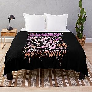 American Witch Rob Zombie Throw Blanket RB2709