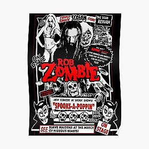 Vintage rob zombie band art Poster RB2709