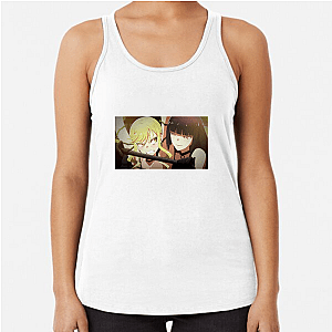 Guitar. Grace. Modesty. Rock Is A Ladys Modesty Tank Tops