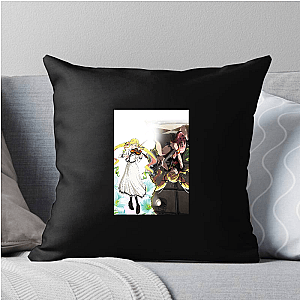 Riffs & Roses Rock Is A Ladys Modesty Pillows Cover