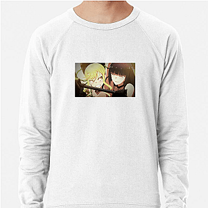 Guitar. Grace. Modesty. Rock Is A Ladys Modesty Sweatshirts