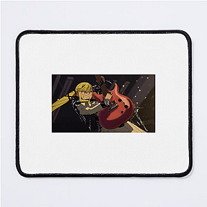 Ladycore by Design Rock Is A Ladys Modesty Mouse Pads