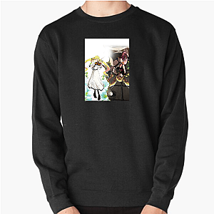 Riffs & Roses Rock Is A Ladys Modesty Sweatshirts