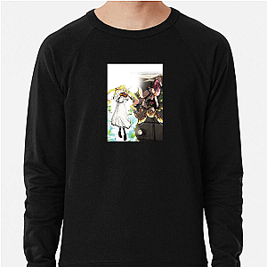 Riffs & Roses Rock Is A Ladys Modesty Sweatshirts