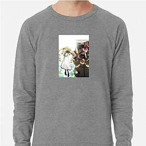 Riffs & Roses Rock Is A Ladys Modesty Sweatshirts