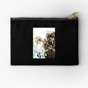 Riffs & Roses Rock Is A Ladys Modesty Zipper Pouches