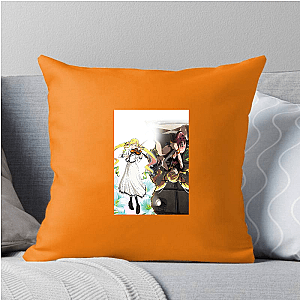 Riffs & Roses Rock Is A Ladys Modesty Pillows Cover