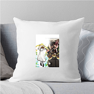 Riffs & Roses Rock Is A Ladys Modesty Pillows Cover