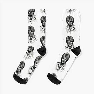 Rod Stewart in Sketch Socks