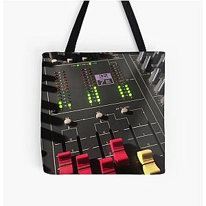 Rod Stewart Concert Mixing Desk All Over Print Tote Bag